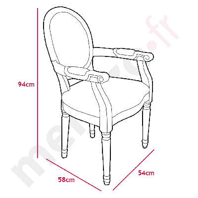 Louis XVI Dynasty Set mit 2 Medaillon Stühlen, Stoffbezug Beige